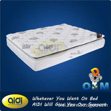 promotion royal and comfortable latex pocket spring mattress with low